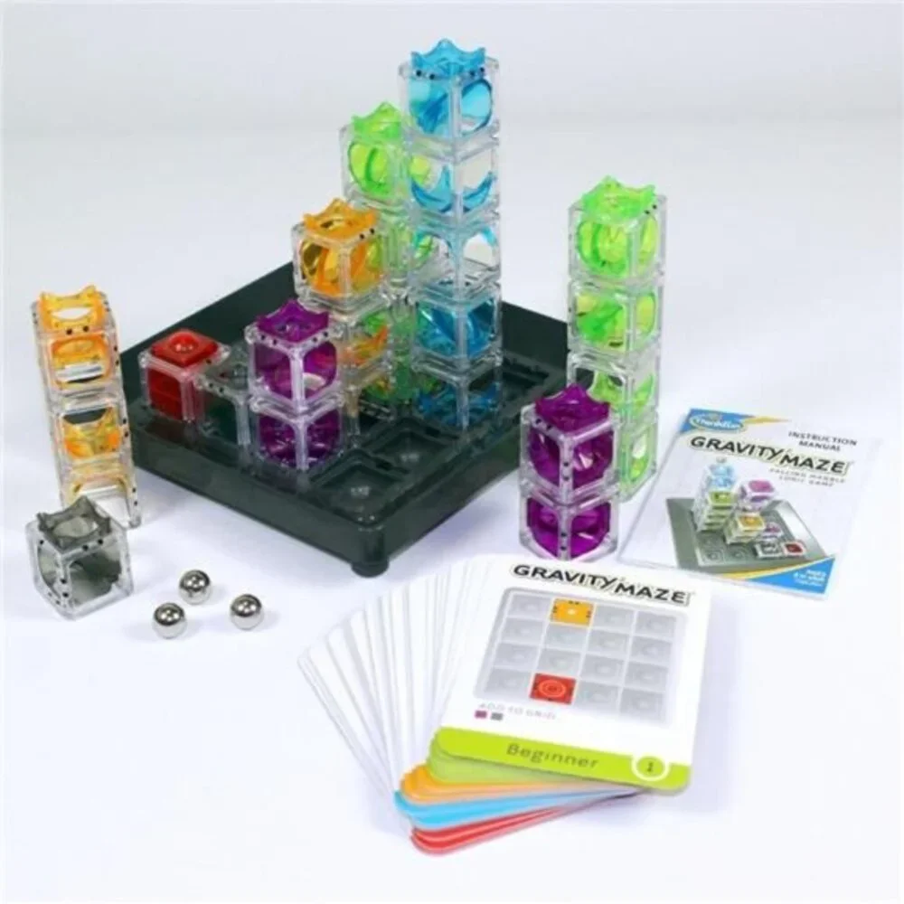 ThinkFun Gravity Maze Marble Run Brain Game‎ and STEM Toy for Boys and Girls